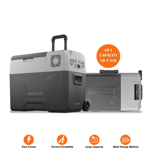 CHO 40 Qt. Portable Freezer Cooler & Reviews Wayfair